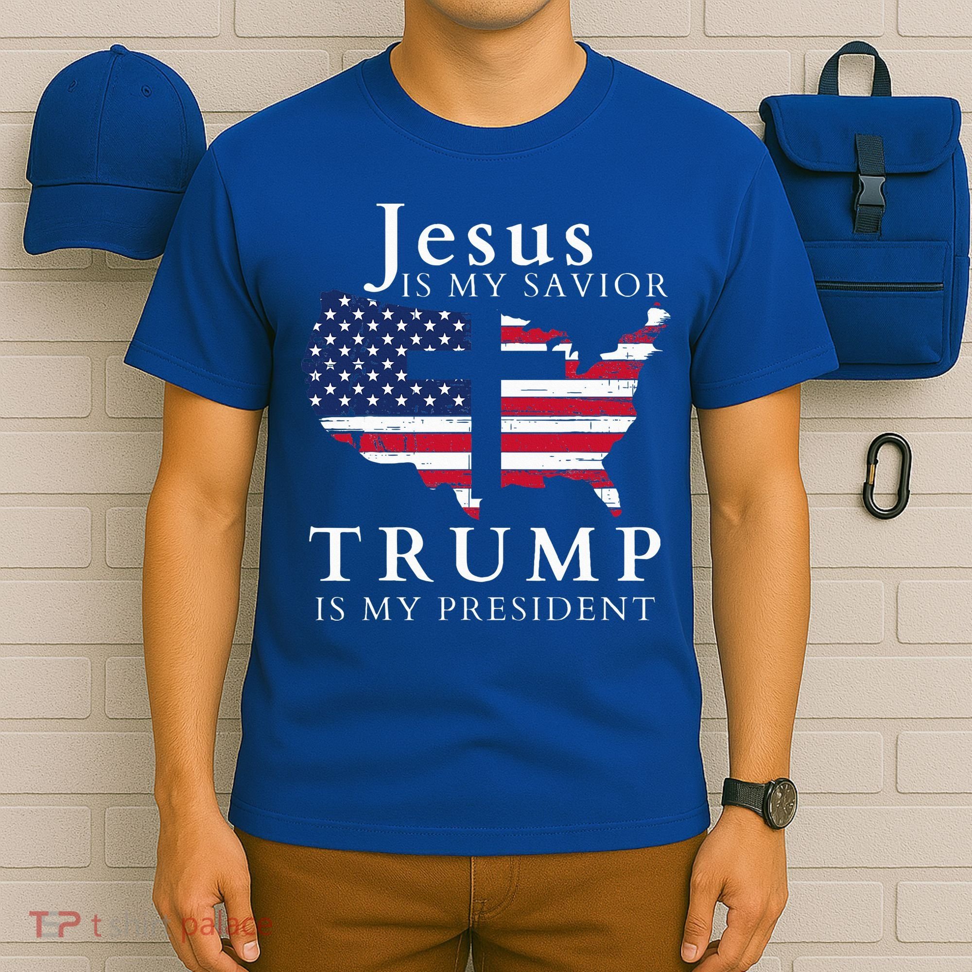 Jesus Is My Savior Trump Is My President T-Shirt