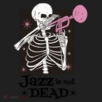 Jazz Is Not Dead Skeleton Women's Sweatshirt thumb 2