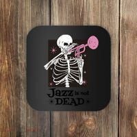 Jazz Is Not Dead Skeleton Coaster thumb 0