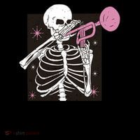 Jazz Is Not Dead Skeleton Toddler Hoodie thumb 2