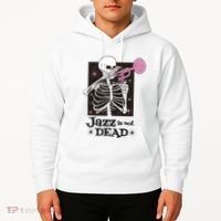 Jazz Is Not Dead Skeleton Hoodie thumb 2