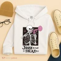 Jazz Is Not Dead Skeleton Hoodie thumb 4