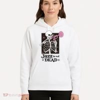 Jazz Is Not Dead Skeleton Hoodie thumb 5