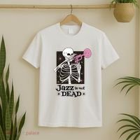 Jazz Is Not Dead Skeleton T-Shirt thumb 2