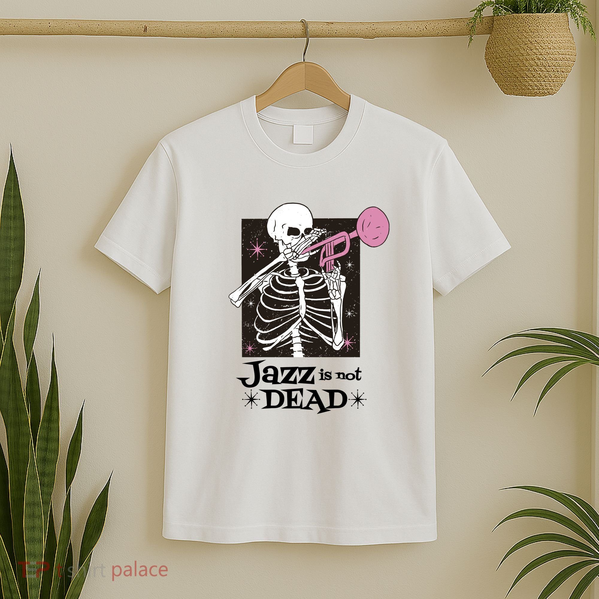Jazz Is Not Dead Skeleton T-Shirt