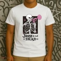 Jazz Is Not Dead Skeleton T-Shirt thumb 3