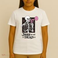 Jazz Is Not Dead Skeleton T-Shirt thumb 4