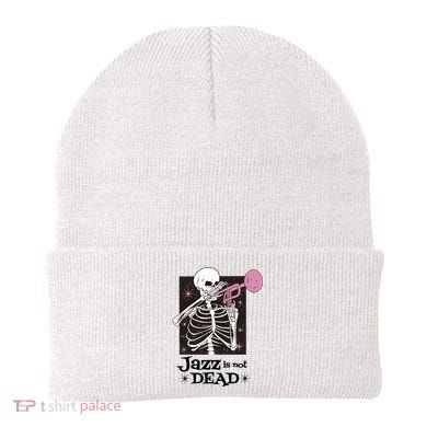 Jazz Is Not Dead Skeleton Beanie