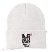 Jazz Is Not Dead Skeleton Beanie thumb 0