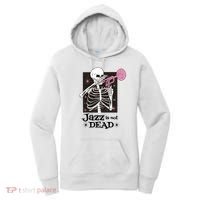Jazz Is Not Dead Skeleton Women's Hoodie thumb 0