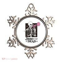 Jazz Is Not Dead Skeleton Ornament thumb 0