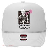Jazz Is Not Dead Skeleton Hat thumb 0