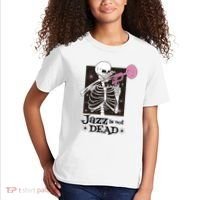 Jazz Is Not Dead Skeleton Kids T-Shirt thumb 2