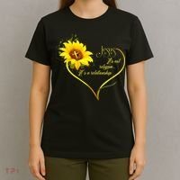 Jesus It's Not A Religion It's A Relationship TShirt Is Perfect Gifts For Men,Do T-Shirt thumb 4