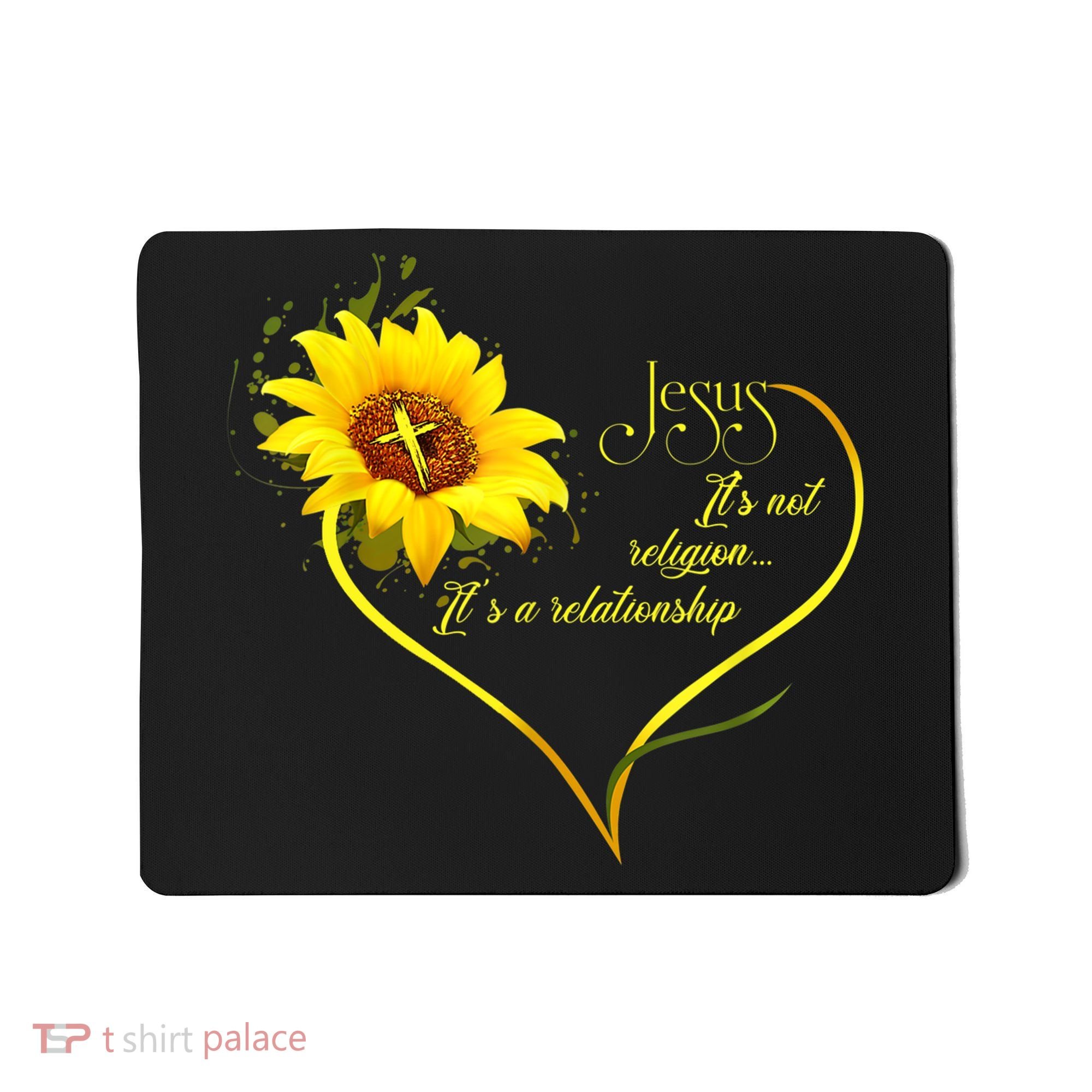 Jesus It's Not A Religion It's A Relationship TShirt Is Perfect Gifts For Men,Do Mousepad