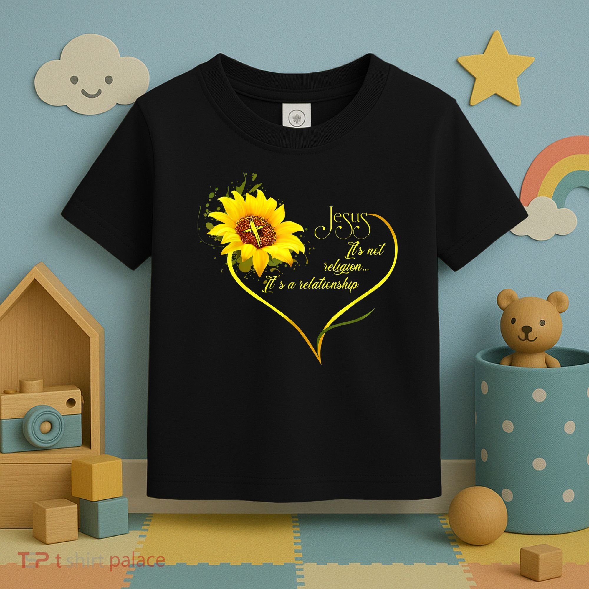 Jesus It's Not A Religion It's A Relationship TShirt Is Perfect Gifts For Men,Do Toddler T-Shirt