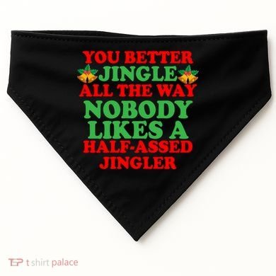 Jingle All the way USA-Made Doggie Bandana