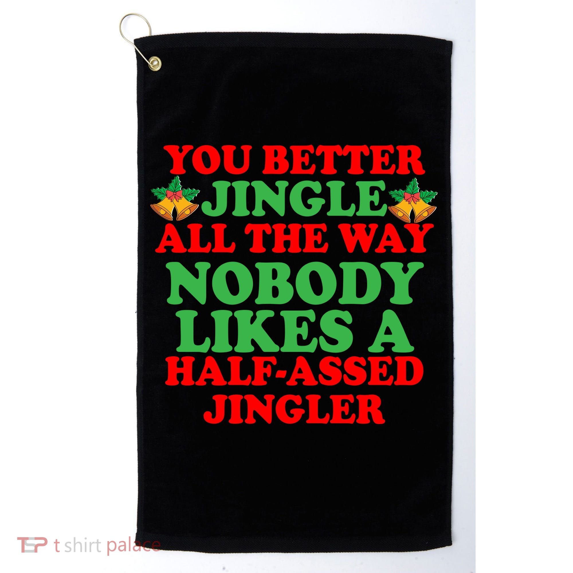 Jingle All the way Golf Towel