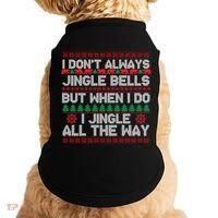 Jingle Bells All The Way Doggie Tank thumb 0