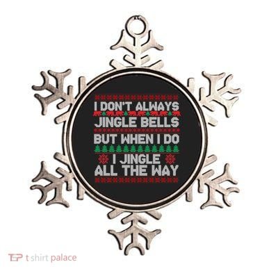 Jingle Bells All The Way Ornament