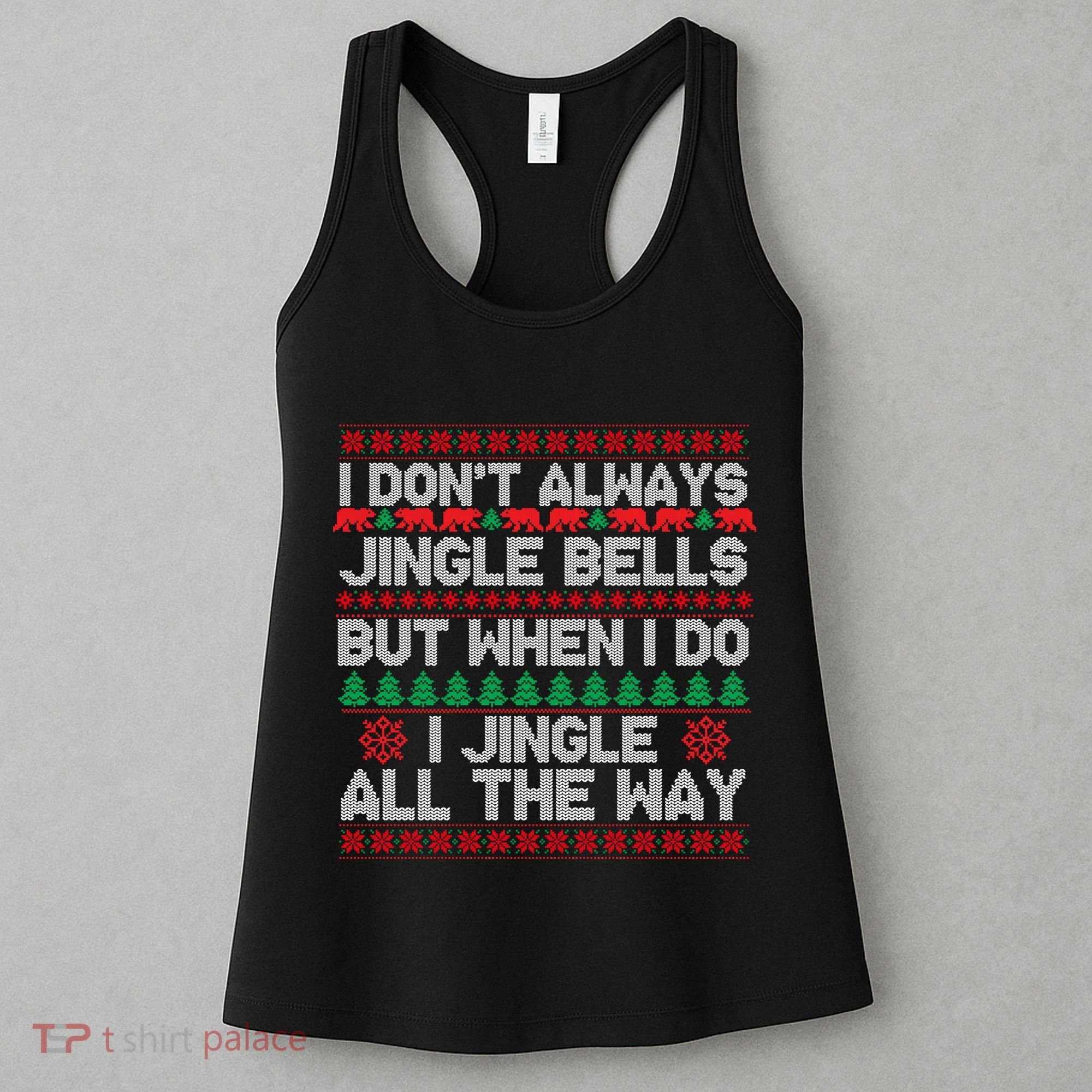 Jingle Bells All The Way Women's Tank Top