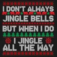Jingle Bells All The Way Toddler Hoodie thumb 2