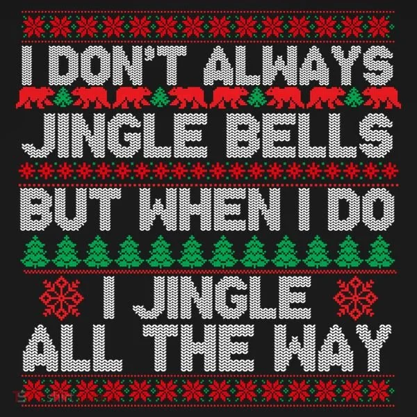 Jingle Bells All The Way Toddler Hoodie