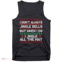 Jingle Bells All The Way Tank Top thumb 0