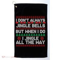 Jingle Bells All The Way Golf Towel thumb 0