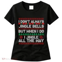 Jingle Bells All The Way Women's T-Shirt thumb 0