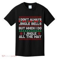 Jingle Bells All The Way Kids T-Shirt thumb 0
