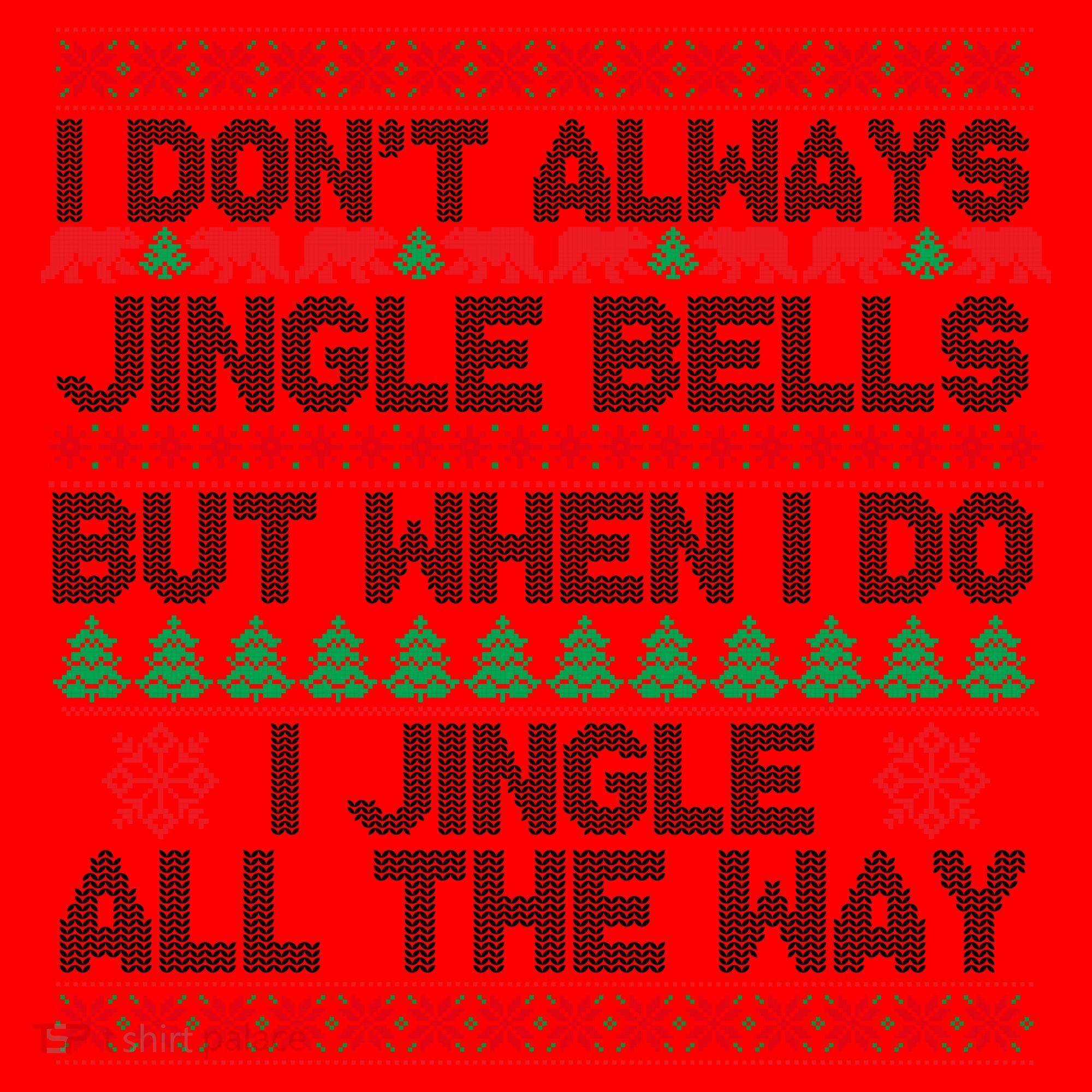 Jingle Bells All The Way Santa Hat