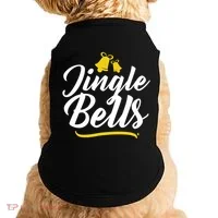 Jingle Bells Classic Christmas  Doggie Tank thumb 0