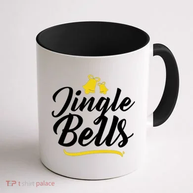 Jingle Bells Classic Christmas  Coffee Mug back