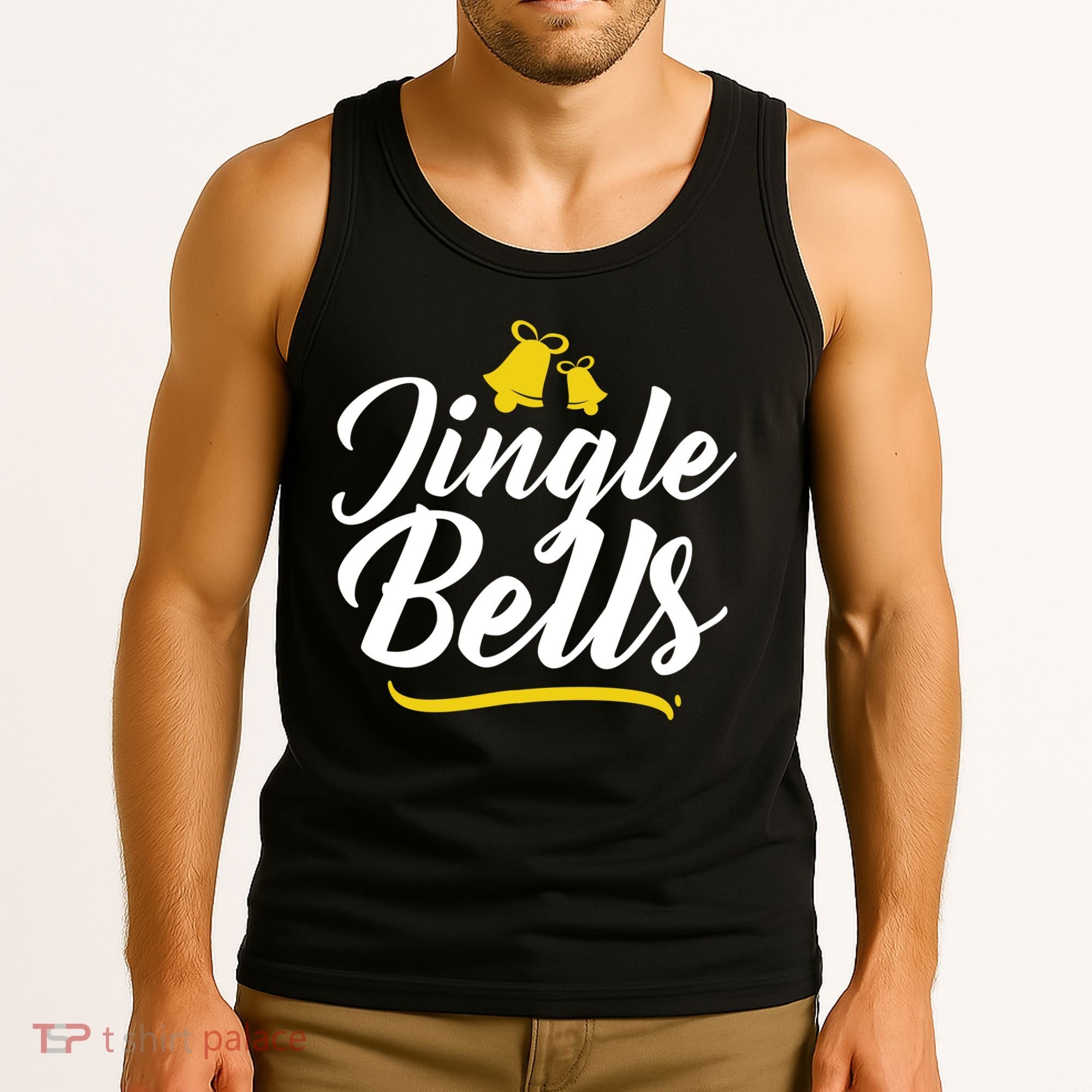Jingle Bells Classic Christmas  Tank Top