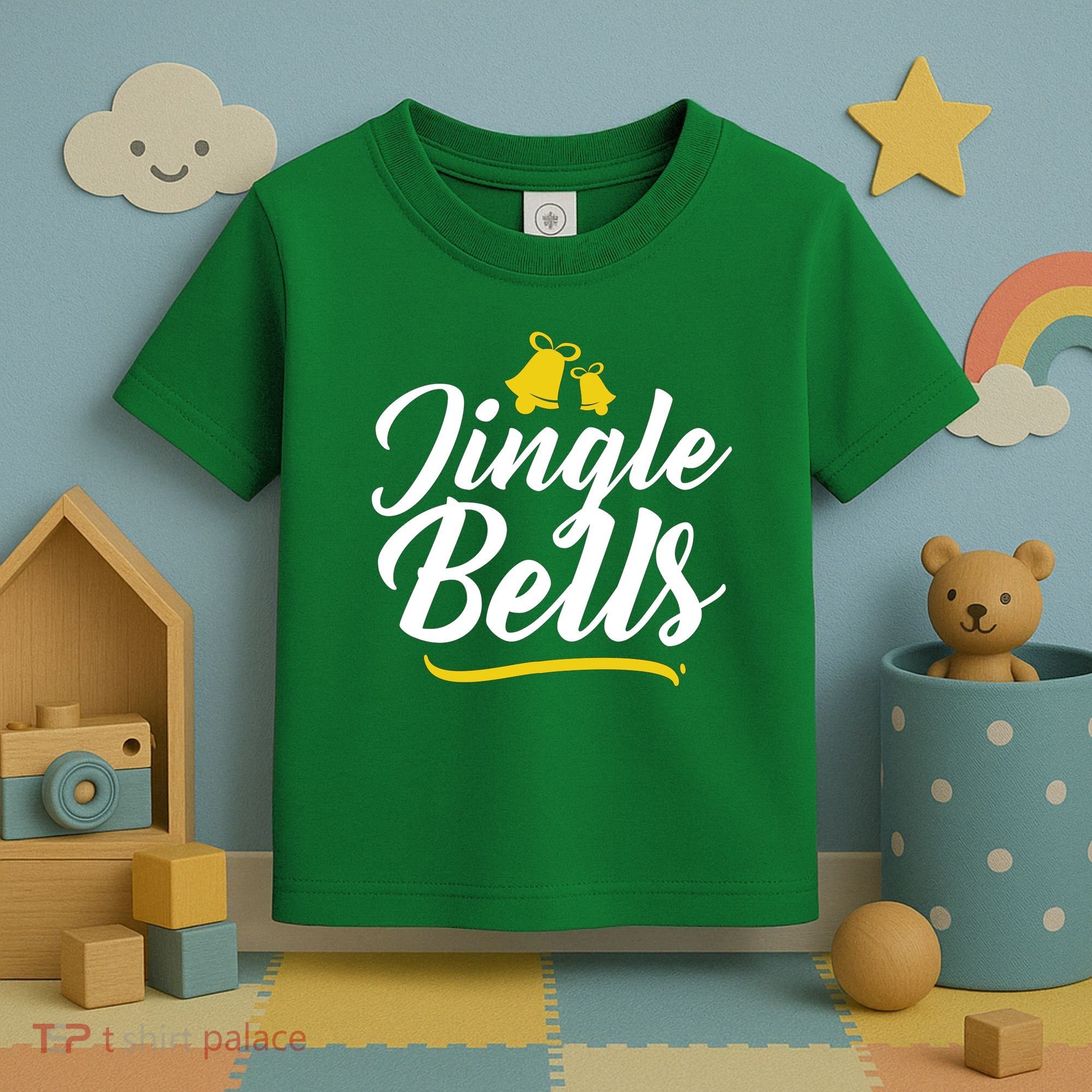 Jingle Bells Classic Christmas  Toddler T-Shirt