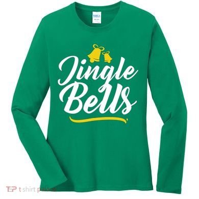 Jingle Bells Classic Christmas  Women's Long Sleeve Shirt