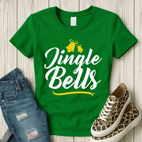 Jingle Bells Classic Christmas  Women's T-Shirt