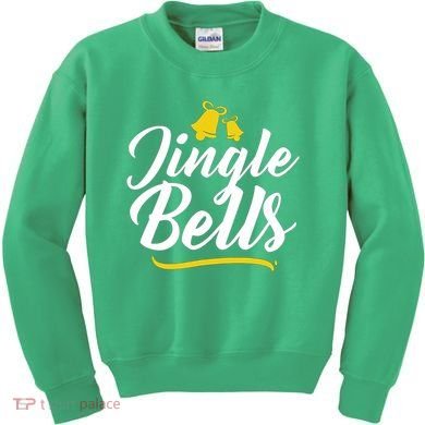 Jingle Bells Classic Christmas  Kids Sweatshirt