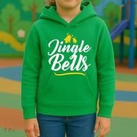 Jingle Bells Classic Christmas  Kids Hoodie thumb 3