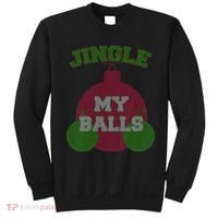 Jingle My Balls Funny X-Mas Sweatshirt thumb 0