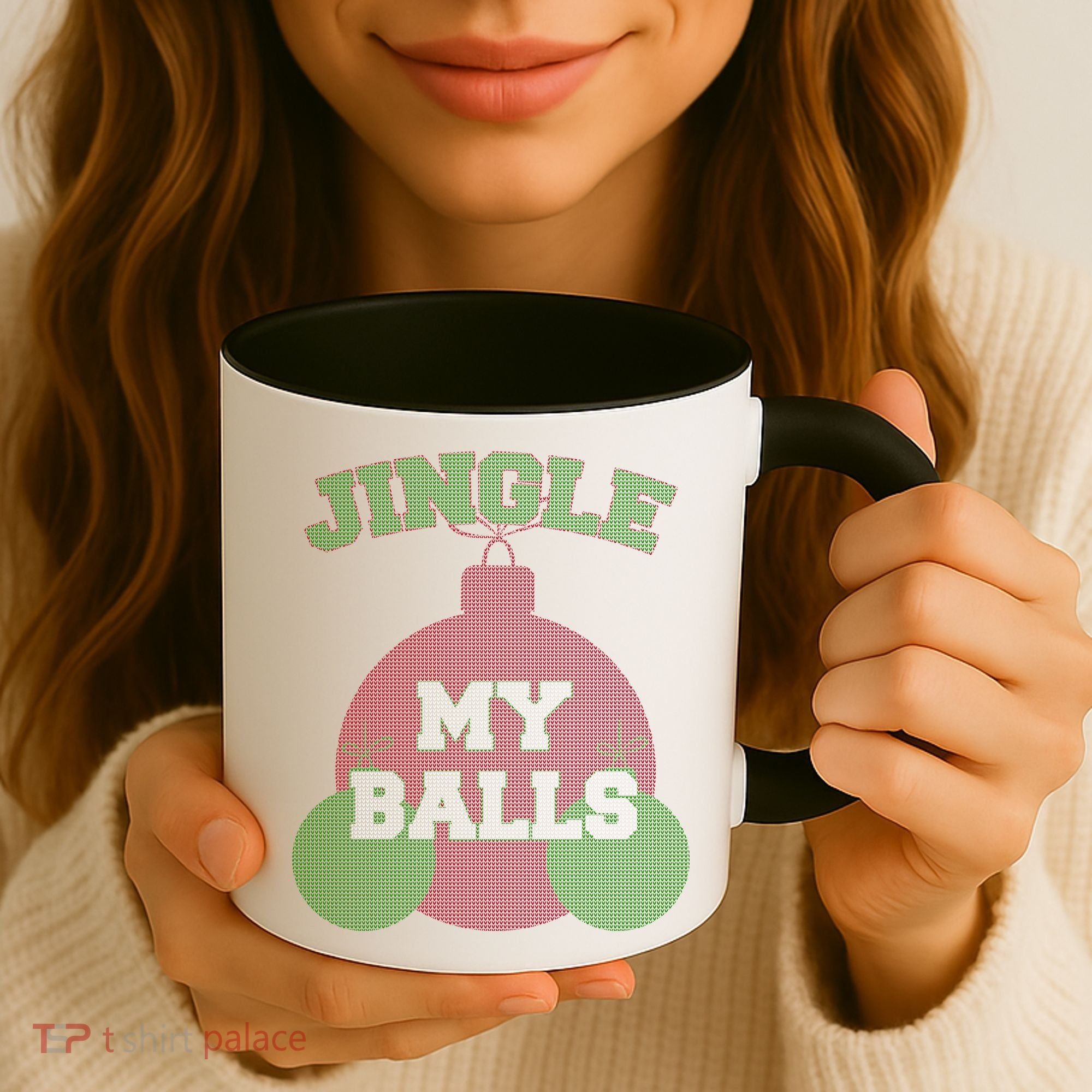 Jingle My Balls Funny X-Mas Coffee Mug