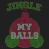 Jingle My Balls Funny X-Mas Beanie thumb 2