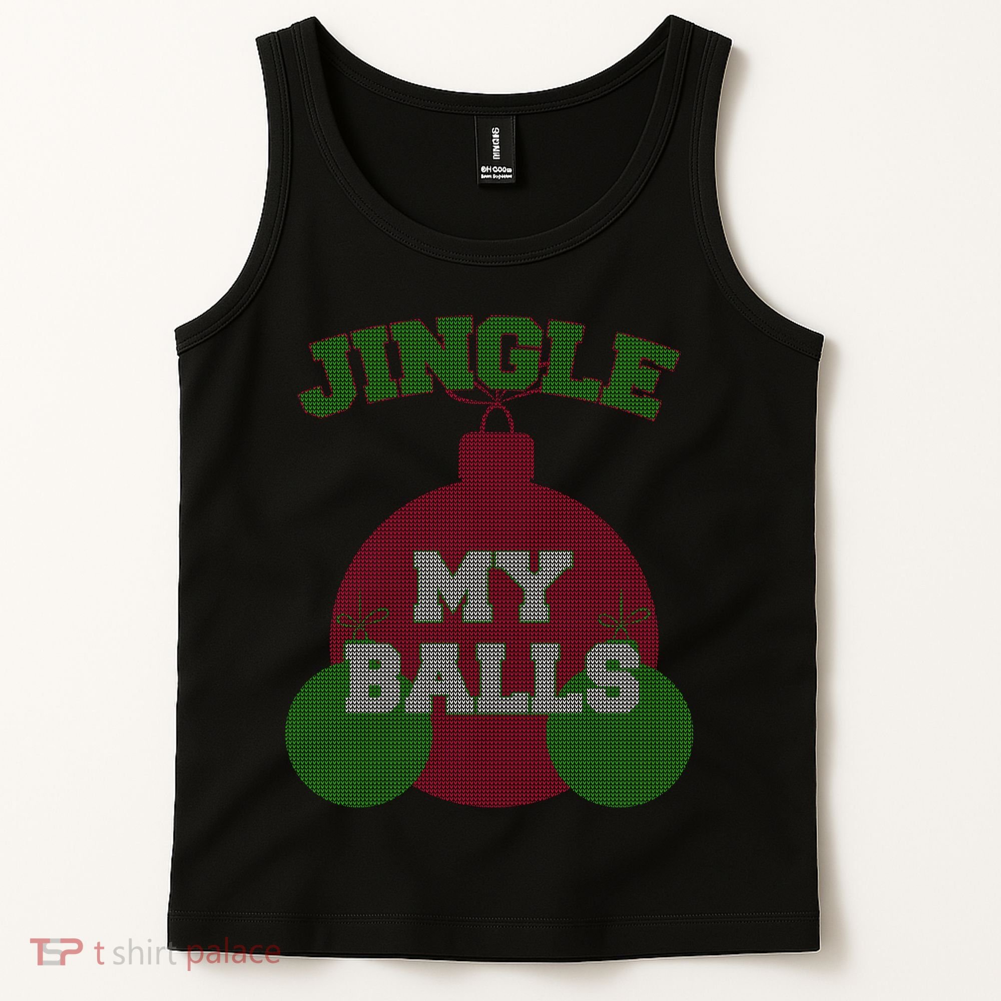 Jingle My Balls Funny X-Mas Tank Top