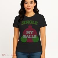 Jingle My Balls Funny X-Mas Women's T-Shirt thumb 4