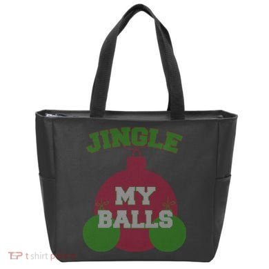 Jingle My Balls Funny X-Mas Tote Bag