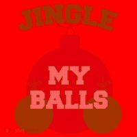 Jingle My Balls Funny X-Mas Santa Hat thumb 1