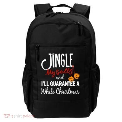 Jingle My Bells For White Christmas Backpack