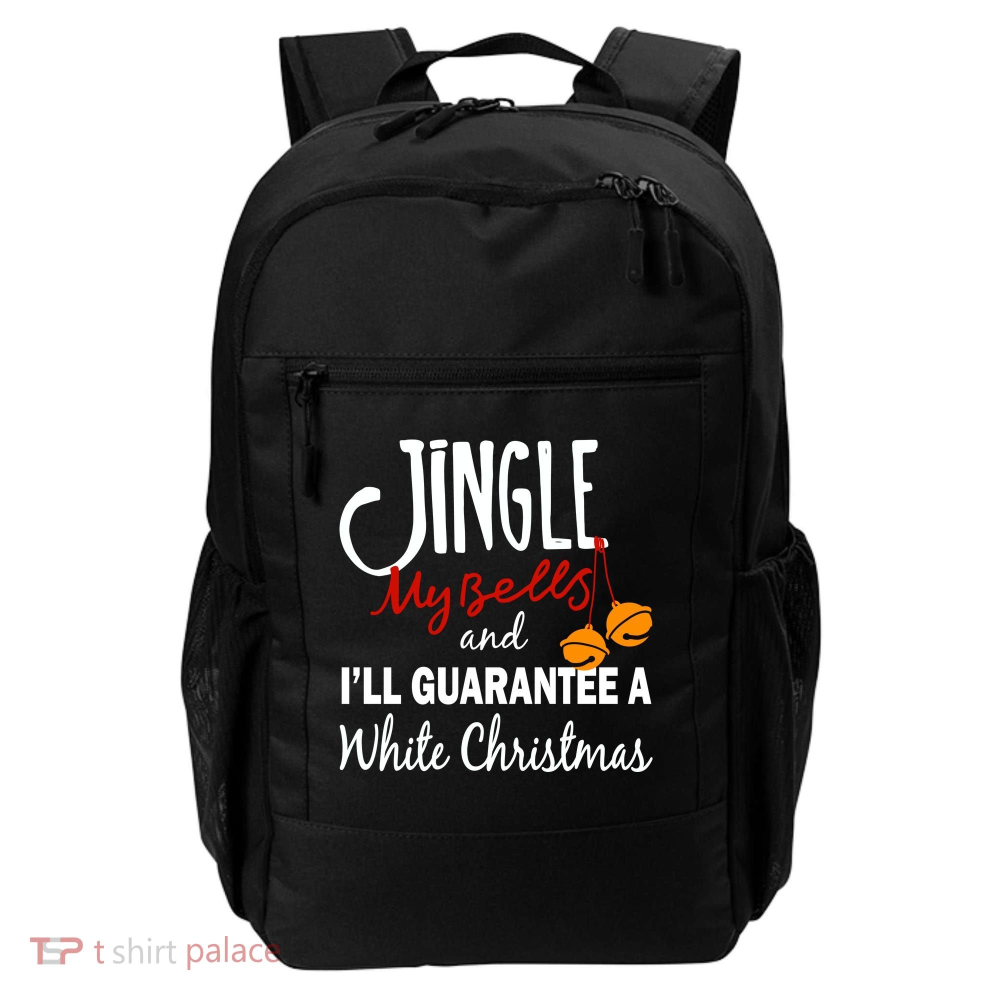 Jingle My Bells For White Christmas Backpack