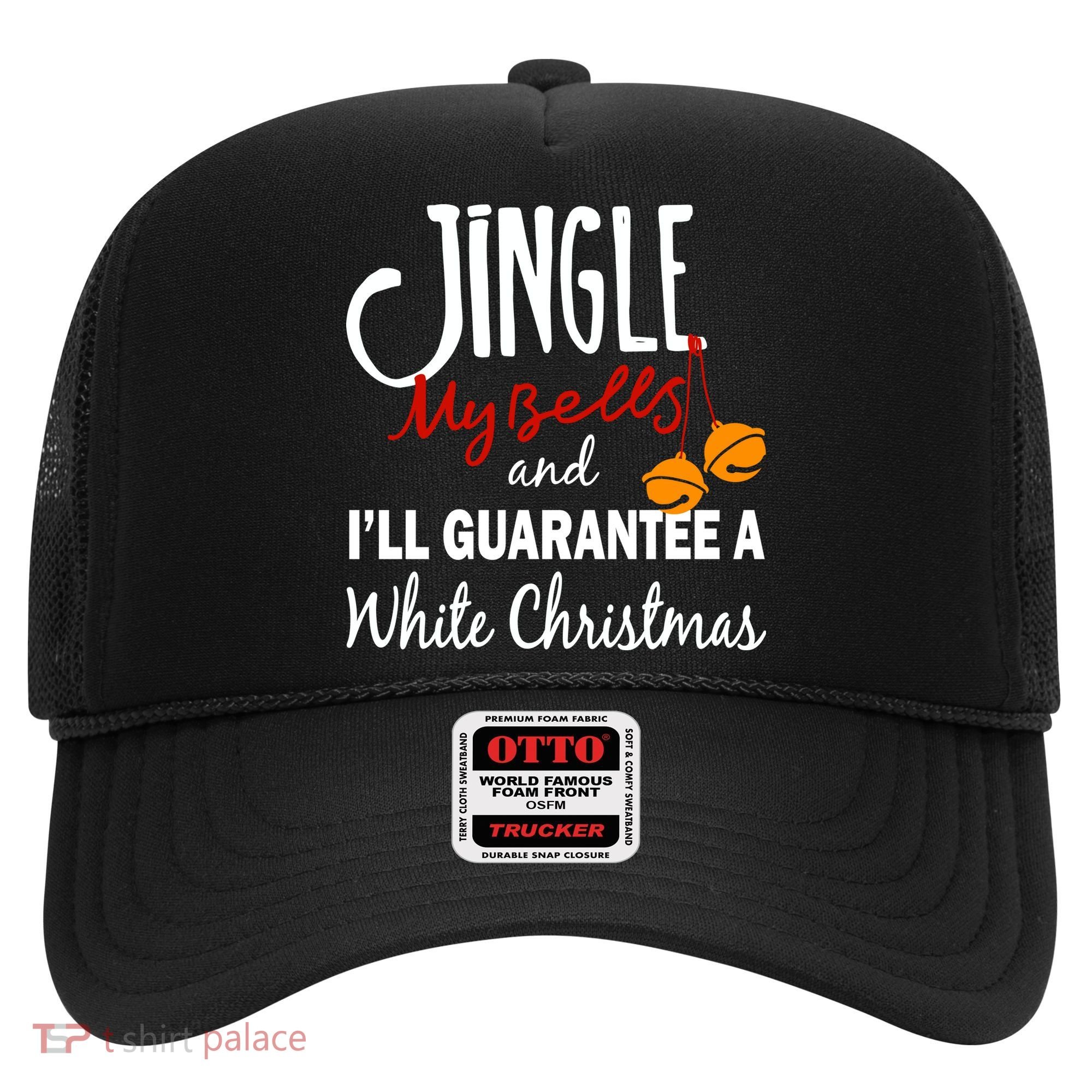 Jingle My Bells For White Christmas Hat